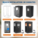 Foldable Portable Sauna Cabin