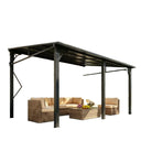 Outdoor Wall Mount Gazebo Shelter