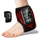 Cordless Foot Ankle Massager with Heat Vibration Heating Pad for Feet Pain Relief Led Touch Screen Ankle Brace Wraps SupportBelt