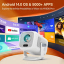 Auto Focus Projector Native , Android Video Decoding, Portable