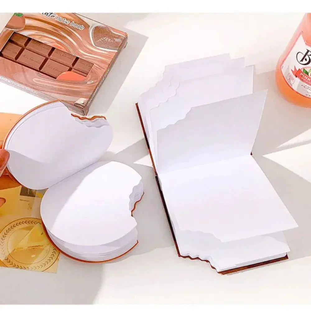 Stonego Creative Chocolate Cookies Shape Note Book Memo Pads