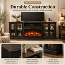 98 Inch TV Stand With Fireplace