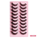 Dramatic 3D Mink Eyelashes with Russian Flair for All Occasions