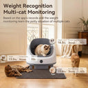 Automatic Self Cleaning Cat Litter Box