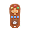 Baby Silicone Teether Toy Remote Control Shape Gum Relief