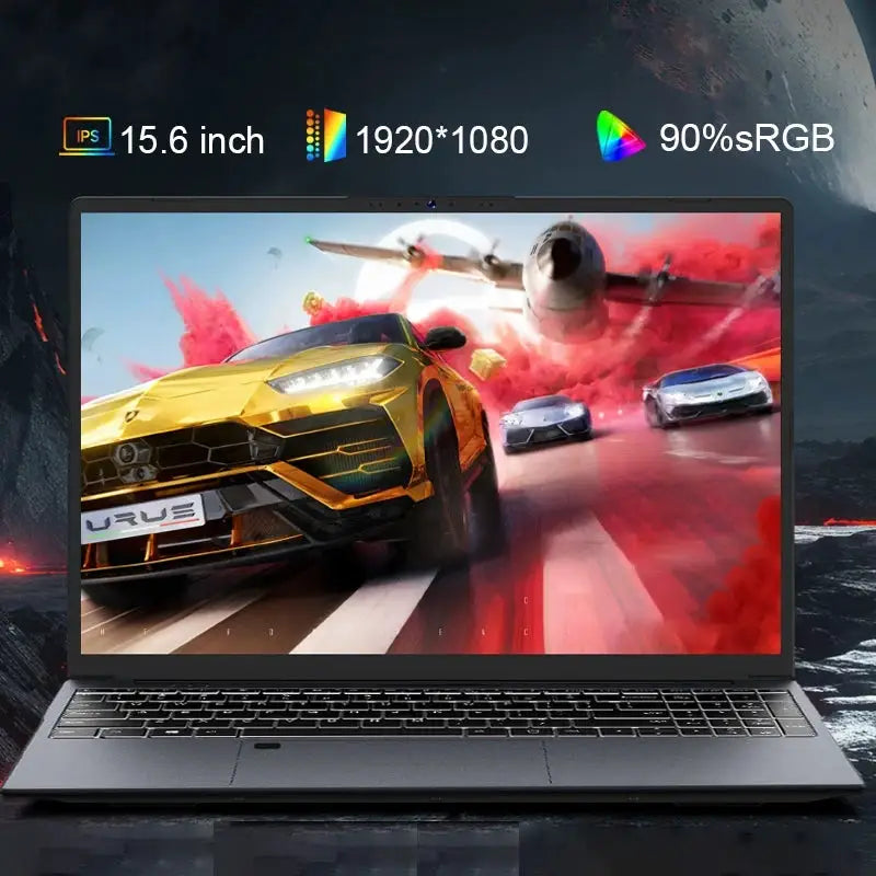 New Ultra Slim Laptop 15.6" 16GB RAM 2TB SSD Intel I9 10980HK/9900 Gaming PC 1920*1080 IPS Windows 11 Office Study Computer PC