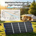 Portable 200W Bifacial Solar Panel