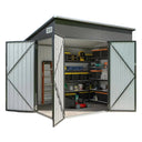 Durable Lockable Metal Garden Shed