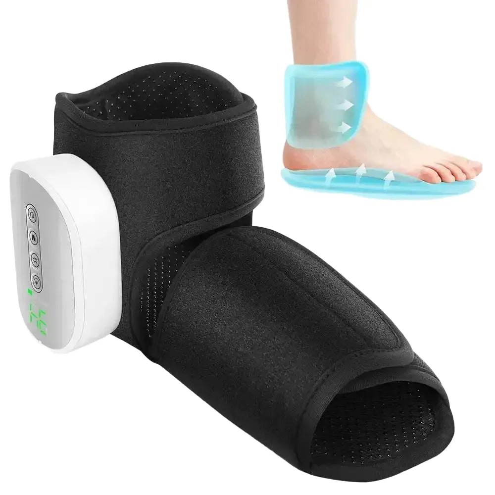Cordless Ankle Foot Massager With Heat And Air Therapy — product view 1