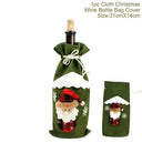 Wine Bottle Covers for Christmas Decor