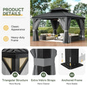 Nordivale 12x12 Ft Outdoor Gazebo