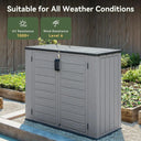 41 Cu Ft Resin Outdoor Storage Shed