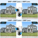 Real-Time Alerts Outdoor Security Camera For Homes