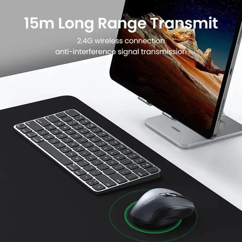 Wireless Ergonomic Mouse With Adjustable DPI For Precision