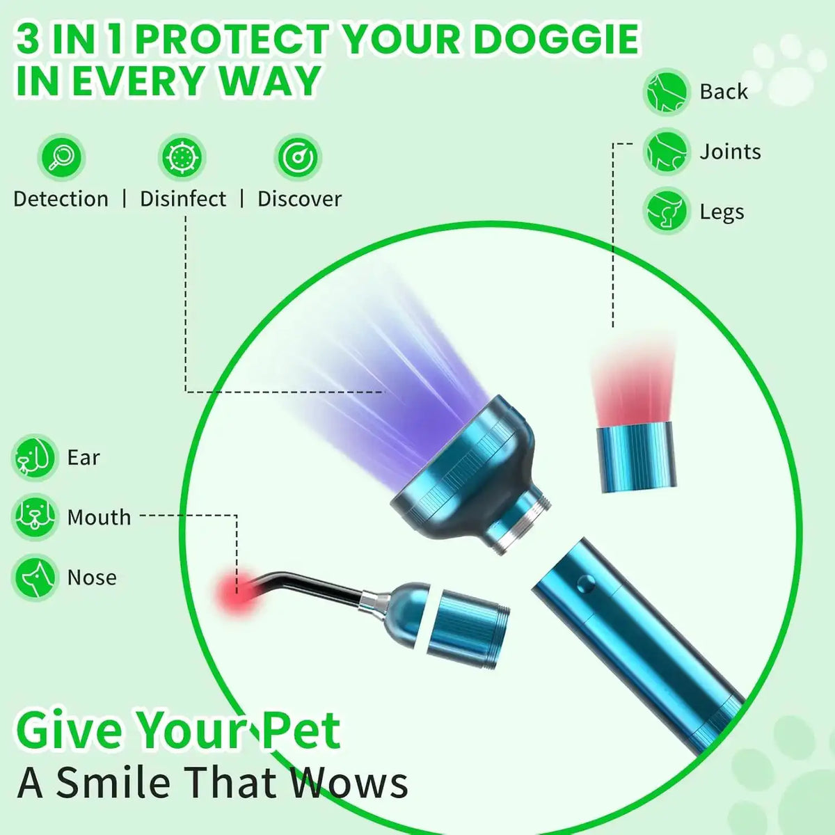 Laser Therapy Infrared for Cat Red Light Therapy for Pets — product view 4