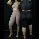 High Waist Seamless Shapewear Pants for Women Tummy Control