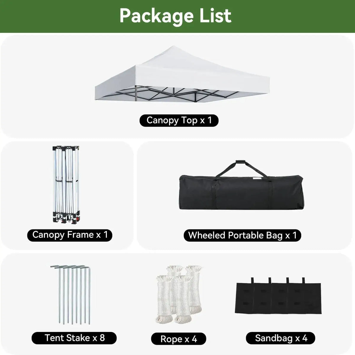 Outdoor 3x3m Waterproof Gazebo Tent