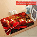 Welcoming Santa Door Mat for Homeowners