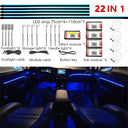 Turn Heads With 64 Color RGB Symphony Car Ambient Light Kit With App Control