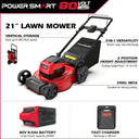 PowerSmart Cordless Lawn Mower for Yard Care