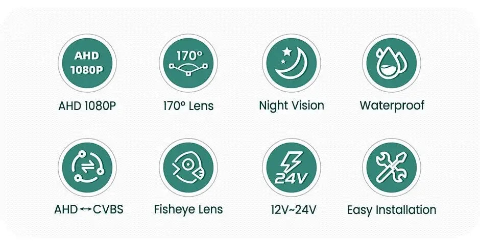 Clear Rear View Camera for VW Parking — product view 10