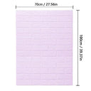 3D Brick Pattern Self Adhesive Waterproof Wall Sticker