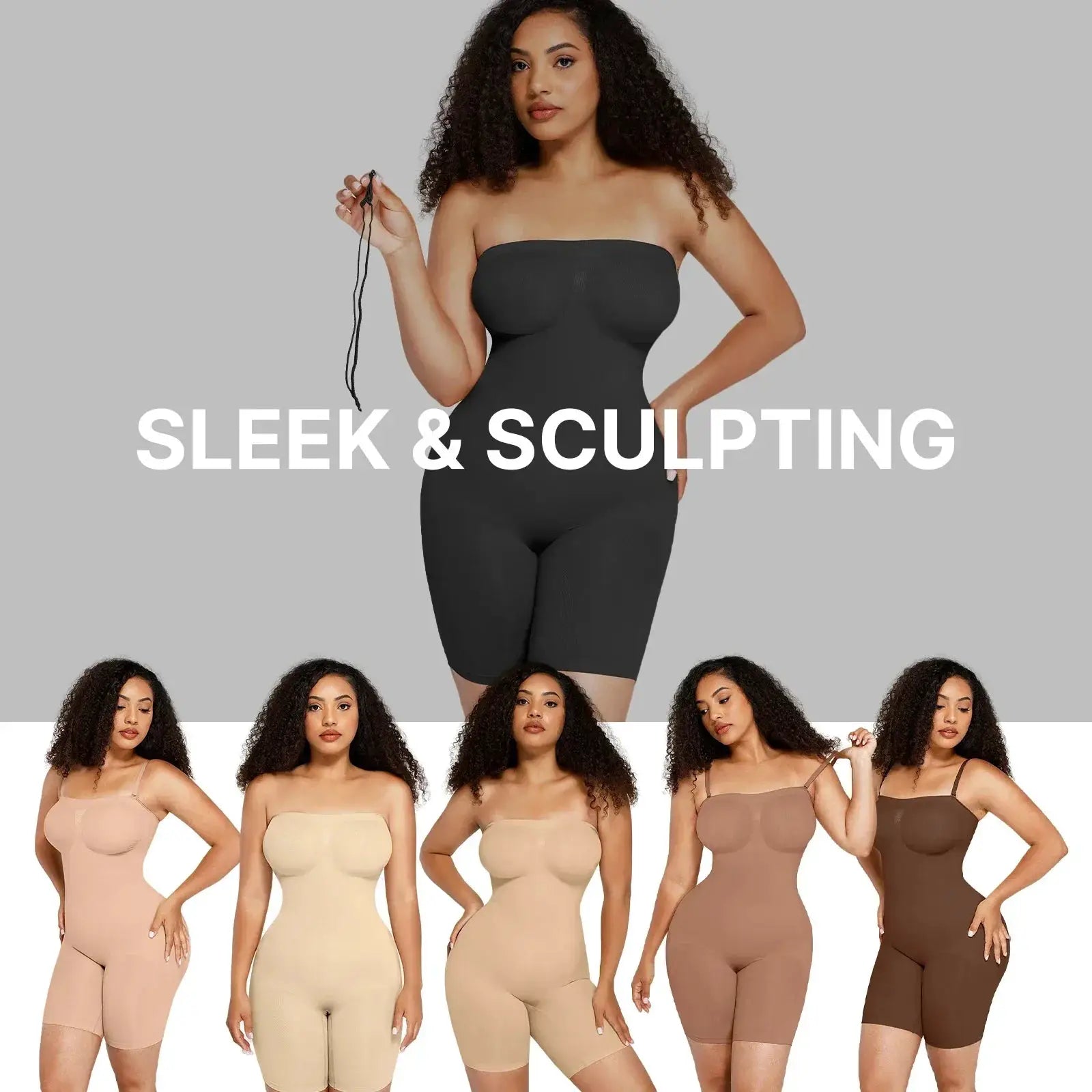 Seamless Strapless Shapewear Bodysuit Women Tummy - OurLum.com