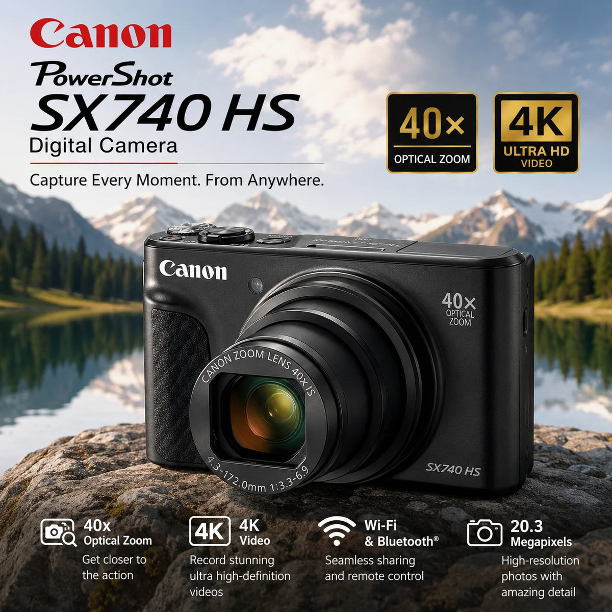Canon Powershot Hs Compact Digital
