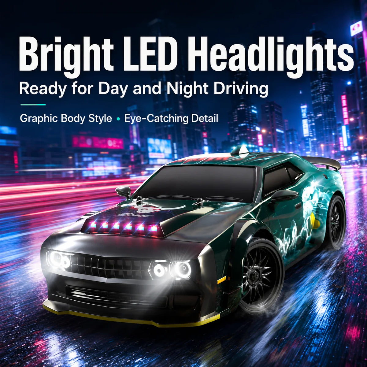ZNLYRION Brushless RC Drift Car — product view 3
