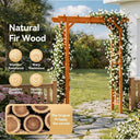 Outdoor Wooden Garden Arch Trellis