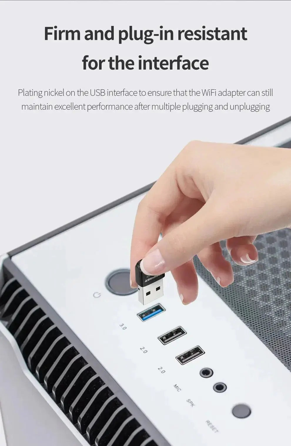 Mini USB WiFi Adapter With Antenna For Fast Internet Access