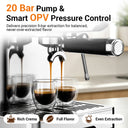 Ultra Espresso Machine, Barista Espresso Maker with Steam Wand |