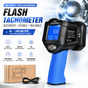 LED Stroboscope RPM Digital Strobe Tachometer Non-Contact Speed