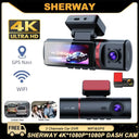 Smart Dash Cam for Drivers With 4K GPS and LCD Pro