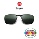 Polarized Clip-On Sunglasses with UV400 Protection