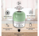 Mini Electric Food Processor 3 Blades USB Rechargeable 250ml
