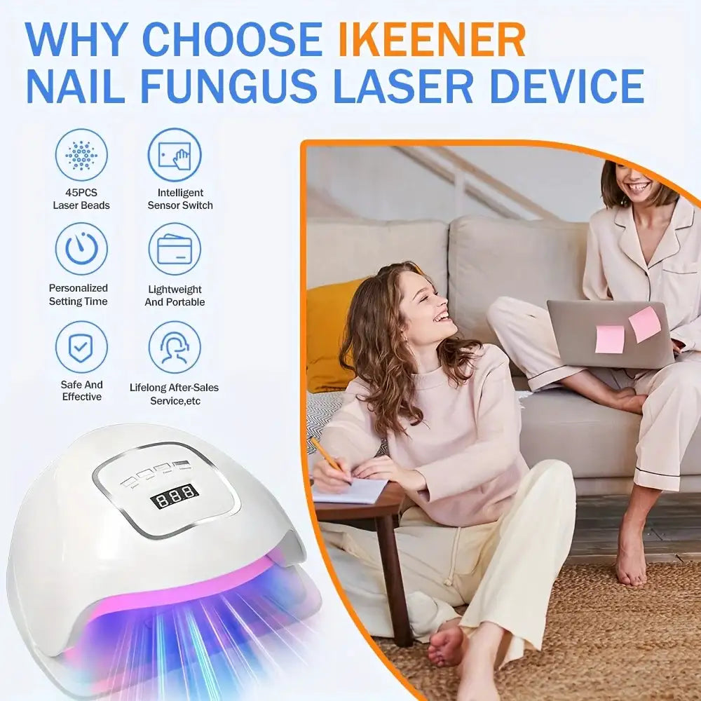 Nail Fungus Treatment LED Light Therapy Device Beads Red Light — product view 6