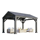 Hardtop Metal Gazebo with Steel Roof