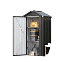 Outdoor Metal Garden Lockable Shed