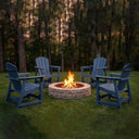 HDPE Outdoor Patio Rocking Chair