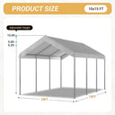 Heavy Duty Galvanized Steel Carport
