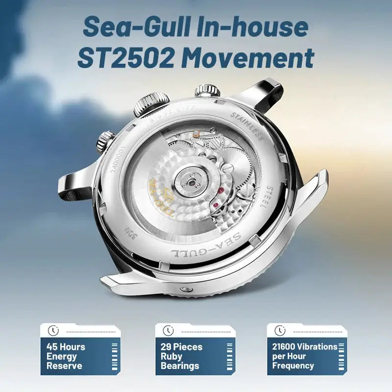 Seagull Men Pilot Automatic Watch — product image 3