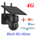 Tuya 3MP Solar Camera Wifi Outdoor Alexa 4G LTE SIM Light