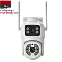 Smart Dual Lens PTZ Camera for Outdoor Home Safety