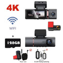 Smart Dash Cam for Drivers With 4K GPS and LCD Pro