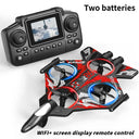 Remote Control Fighter Drone UAV, ° Stunt Rolls, Optical Flow