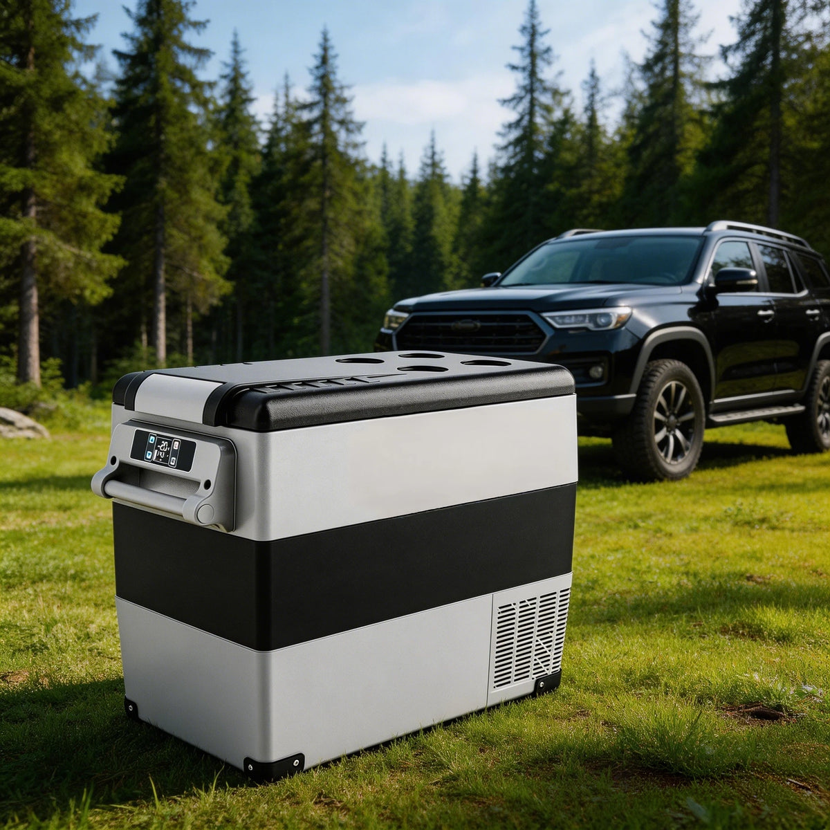 EKOJUCE Volt Refrigerator, Electric Cooler, Cooler -℉, for Style — product view 3