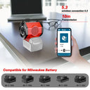 Bluetooth Outdoor Speaker for Makita Milwaukee Bosch 20V