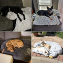 Cozy Plush Pet Bed Sofa For Large Dogs