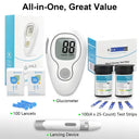 Blood Glucose Monitor Kit Auto-Coding Glucometer for Diabetes